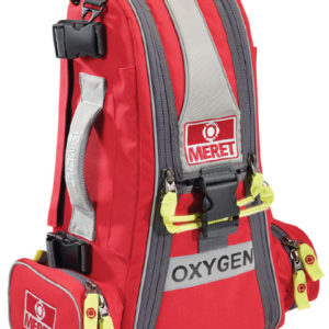 RECOVER PRO EMS O2 Response Bag in Fire-Fighter Red, 1 each